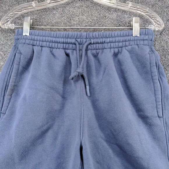 DSG Mens Sweat Shorts Blue Size Small Slash Pockets Cotton Blend - Picture 6 of 11